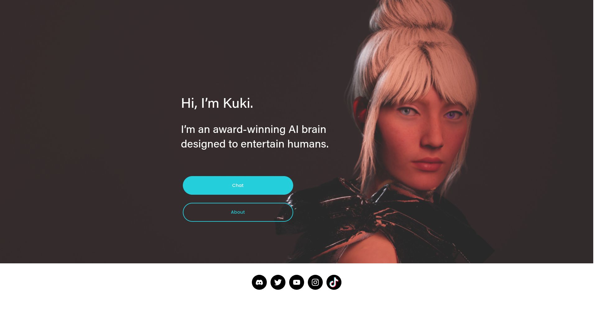 Kuku.ai - website homepage screenshot