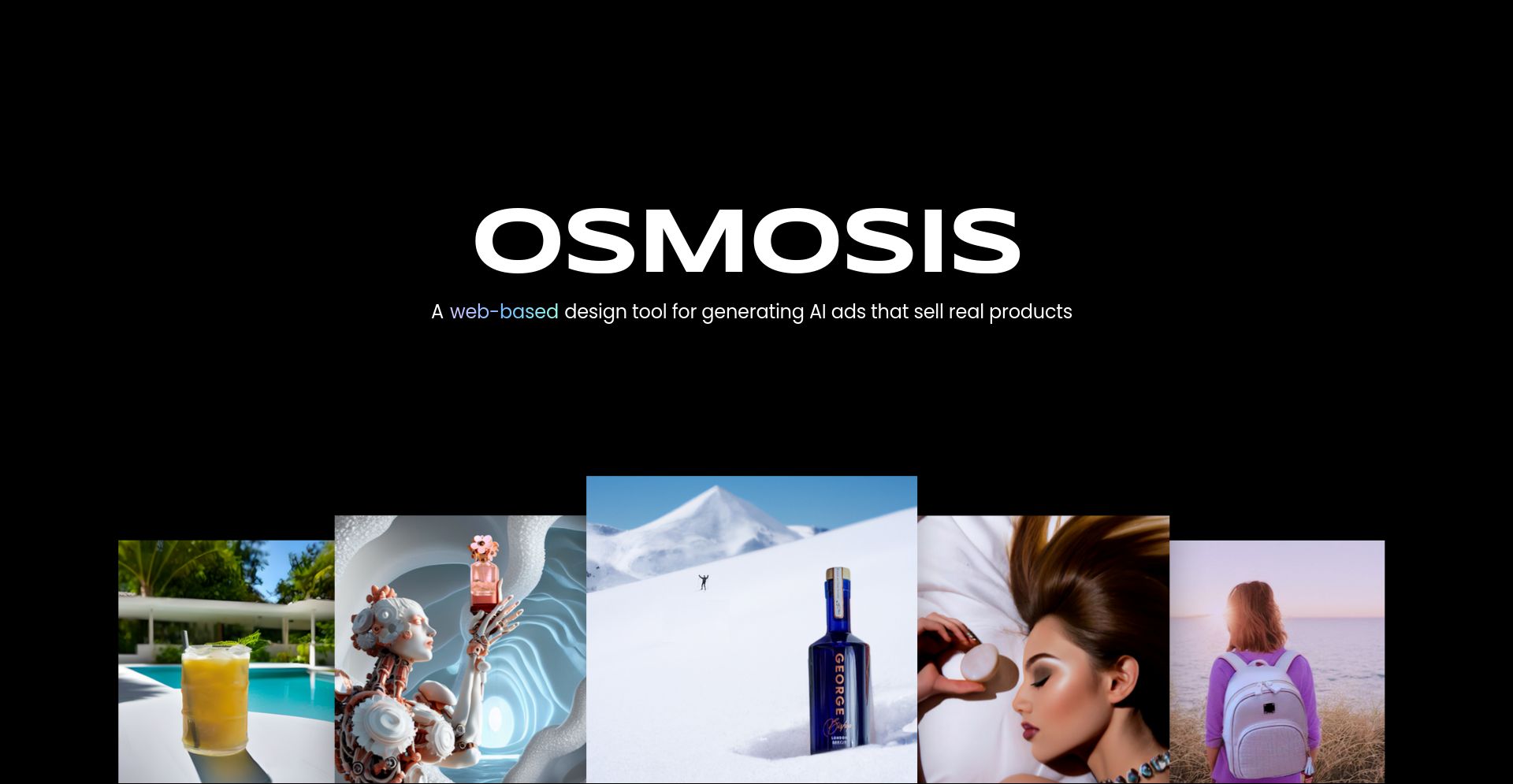 Osmosis - website homepage screenshot